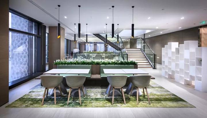 建立一個“綠色”的工作系統  辦公室裝修新慨念