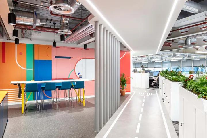 獨特氣質的時尚創新空間  寫字樓裝修設計